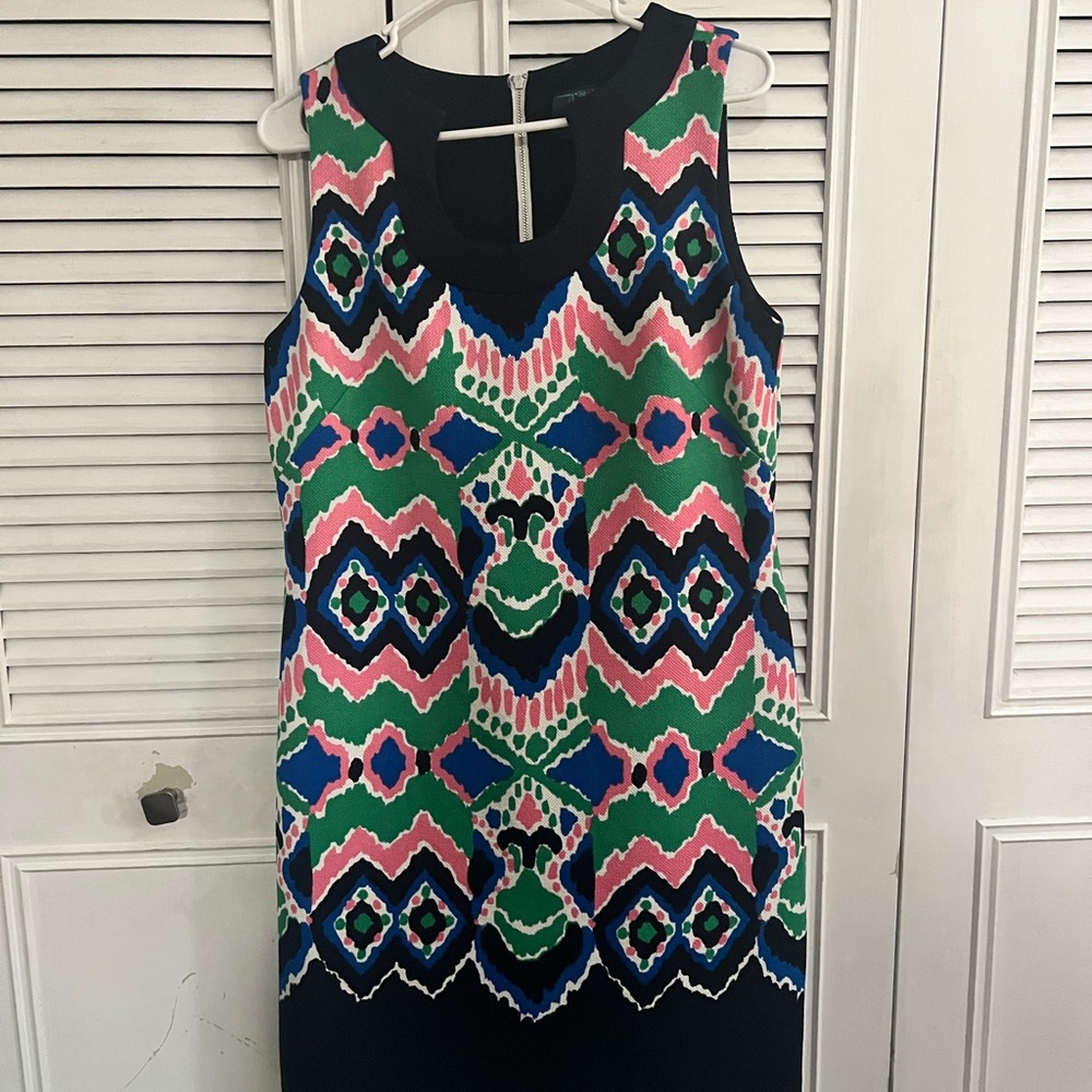Chic Black and Multicolor Dress
